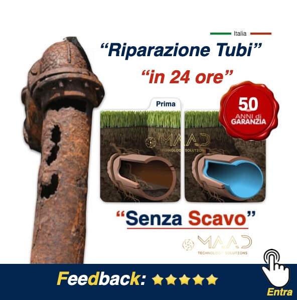 Relining, Risanamento, riparazione Tubi Senza scavo dall'interno,